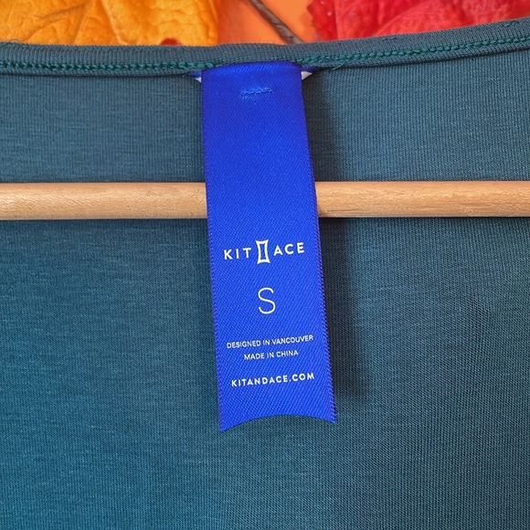 Kit and Ace Teal bodysuit-Sz S - Picture 5 of 5